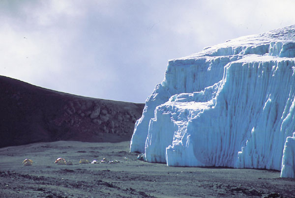 ice cliffs of the Northern Icefield