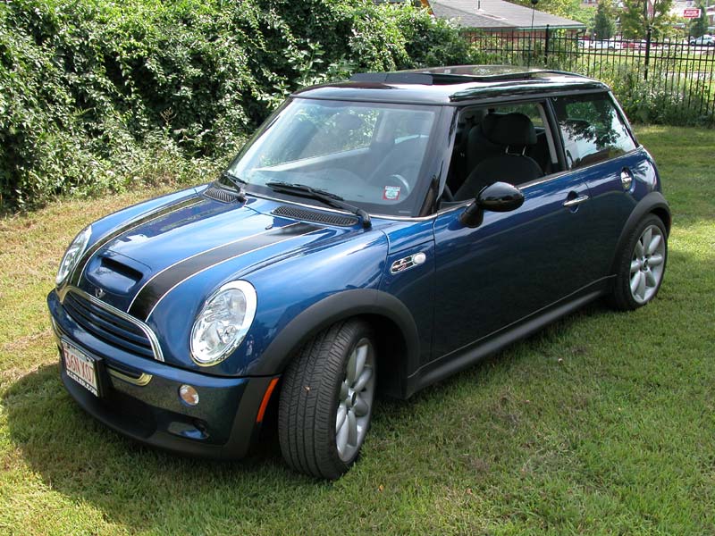 My Mini Cooper S the day I brought her home