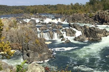 Great Falls on the Potomac River, Virginia-Maryland. Photo: J. Wright Horton, USGS.